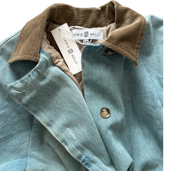 Lewis Melly NWT Lara Denim Swing Jacket size S/M - Picture 4 of 6